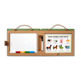 Natural Play: Play, Draw, Create Reusable Drawing & Magnet Kit – Farm D9