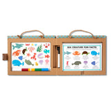 Natural Play: Play, Draw, Create Reusable Drawing & Magnet Kit – Ocean T8