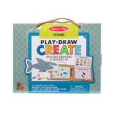 Natural Play: Play, Draw, Create Reusable Drawing & Magnet Kit – Ocean T8