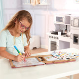 Natural Play: Play, Draw, Create Reusable Drawing & Magnet Kit – Princesses E5
