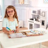 Natural Play: Play, Draw, Create Reusable Drawing & Magnet Kit – Princesses E5