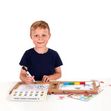 Natural Play: Play, Draw, Create Reusable Drawing & Magnet Kit – Princesses E5