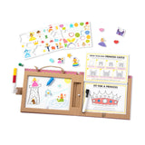 Natural Play: Play, Draw, Create Reusable Drawing & Magnet Kit – Princesses E5