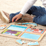 Natural Play Wooden Puzzle: Ready, Set, Go C1