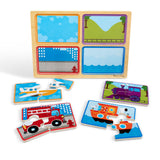 Natural Play Wooden Puzzle: Ready, Set, Go C1
