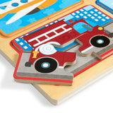 Natural Play Wooden Puzzle: Ready, Set, Go C1