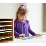 Natural Wood Puzzle Case W1