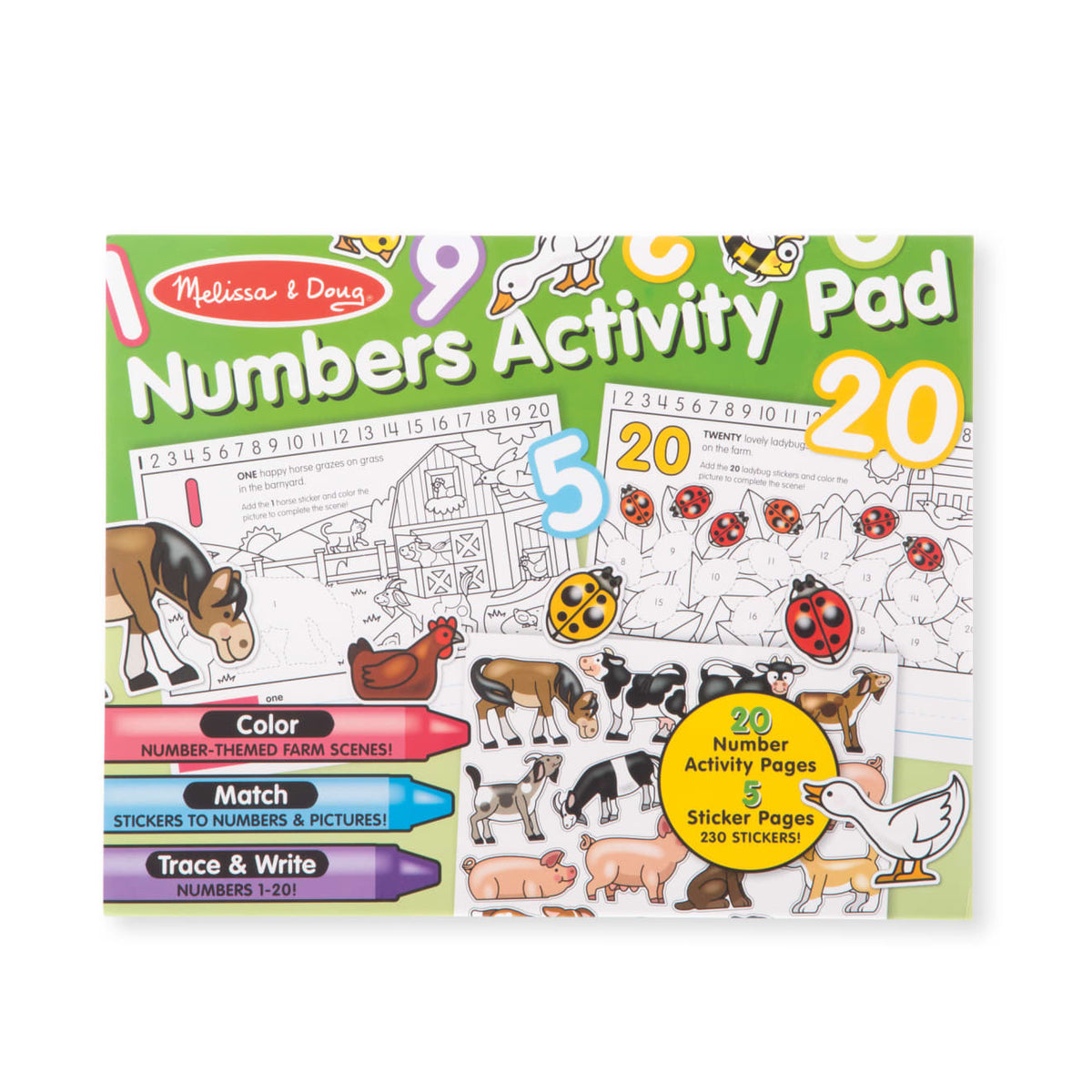 Numbers Activity Pad M6