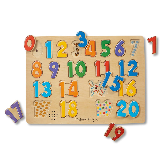 Numbers Sound Puzzle - 21 Pieces Z7