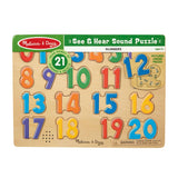 Numbers Sound Puzzle - 21 Pieces Z7