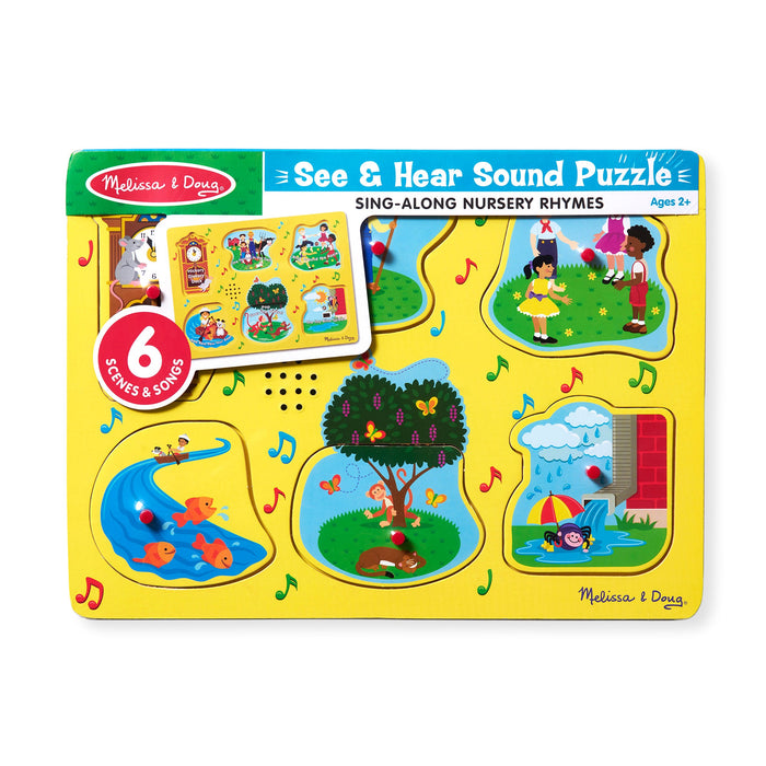 Nursery Rhymes 1 Sound Puzzle - 6 PIeces M1