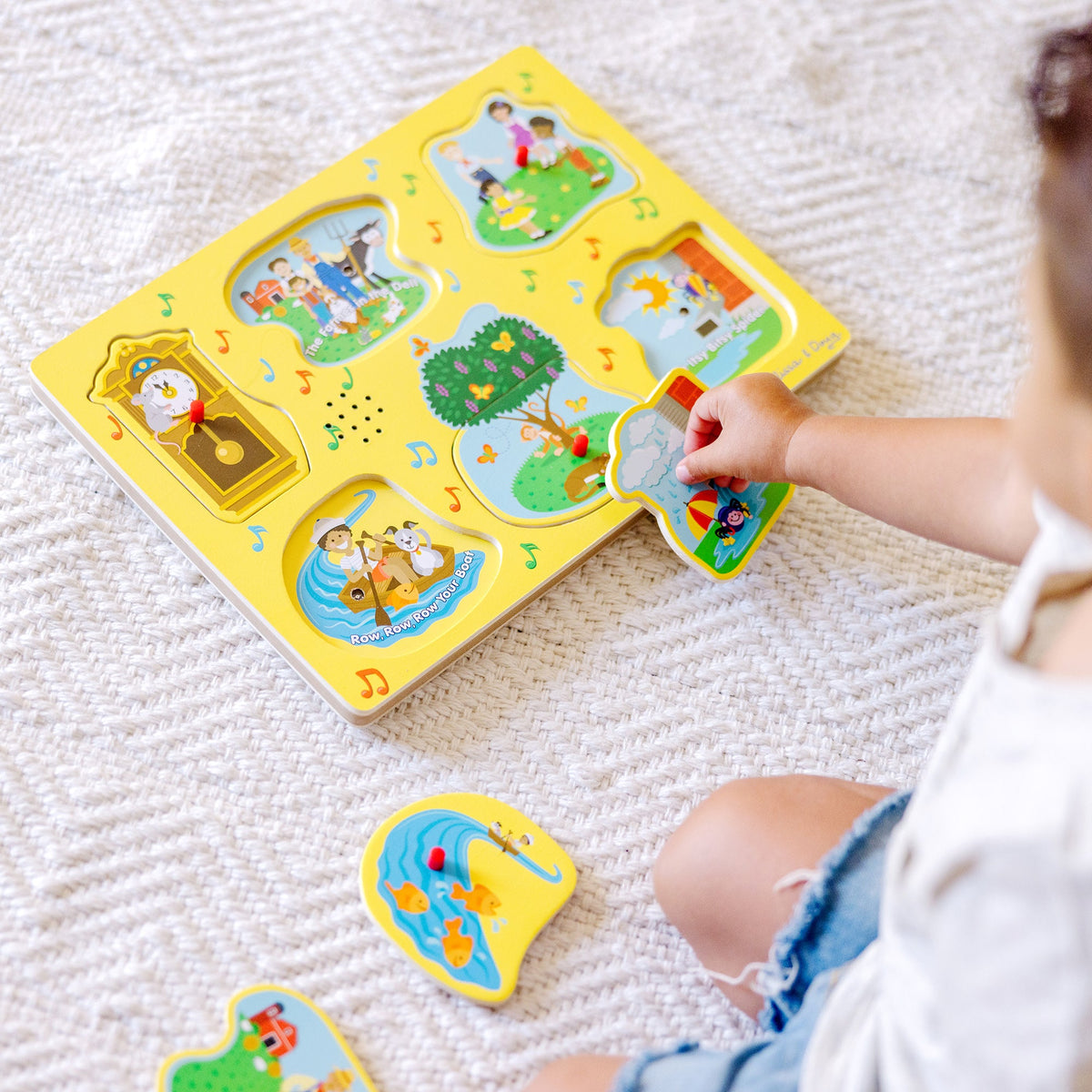 Nursery Rhymes 1 Sound Puzzle - 6 PIeces M1