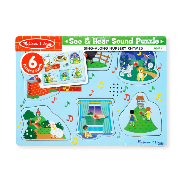 Nursery Rhymes 2 Sound Puzzle - 6 PIeces N8