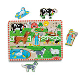 Old MacDonald's Farm Song Puzzle - 8 Pieces Z8