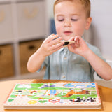 Old MacDonald's Farm Song Puzzle - 8 Pieces Z8