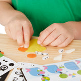 On-the-Go Felt Friends Stickers Craft Activity Set Z8