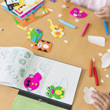 On-the-Go Felt Friends Stickers Craft Activity Set Z8