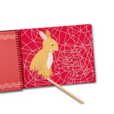 On the Go Scratch Art Color Reveal Pad - Animal Families T4