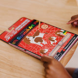On the Go Scratch Art Color Reveal Pad - Animal Families T4