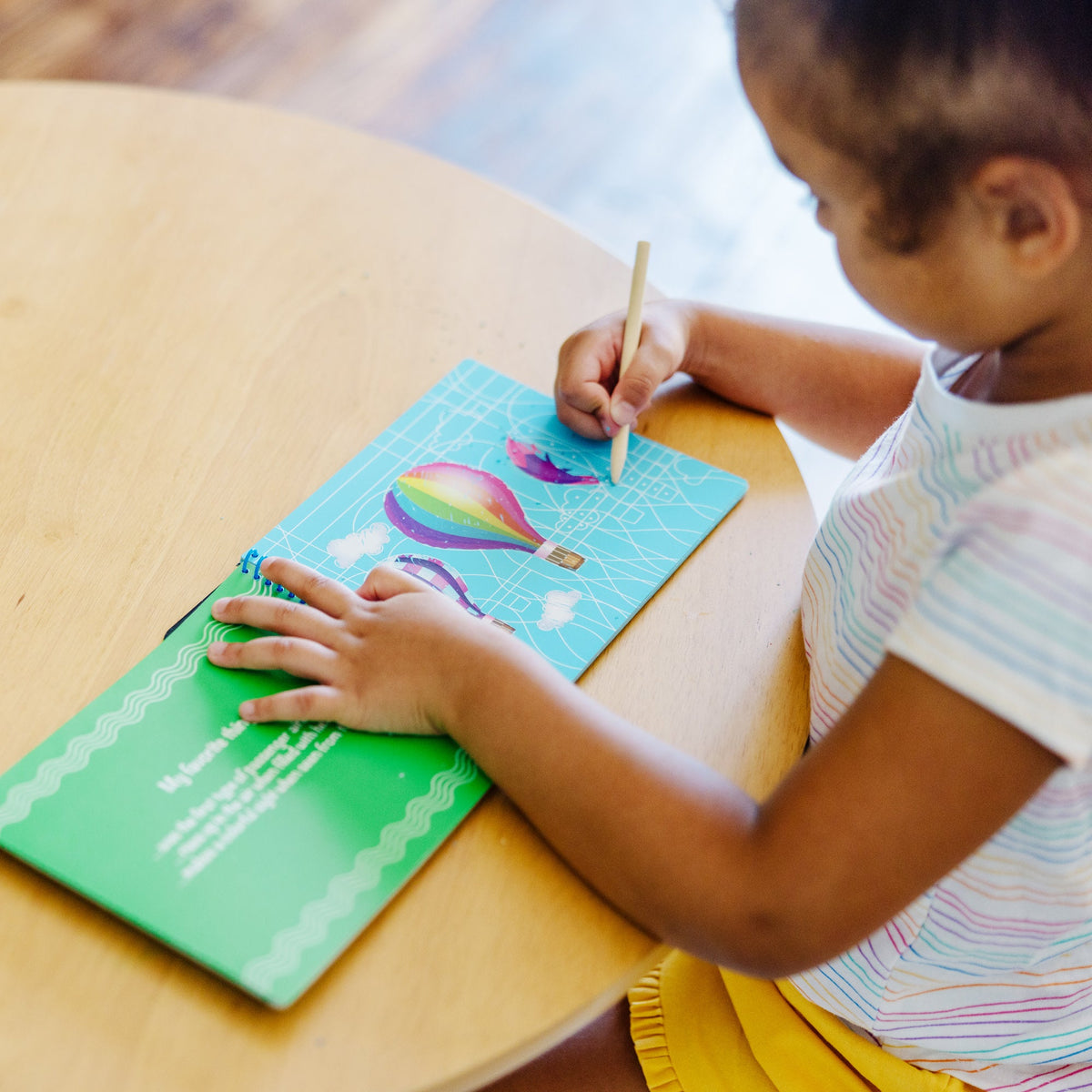 On the Go Scratch Art Picture Reveal Pad - Favorite Things I5