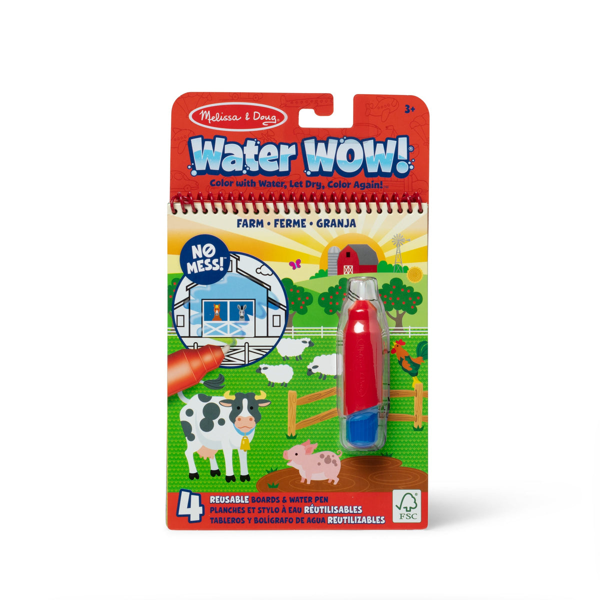 On the Go Water WOW! Color Reveal Pad - Farm O1