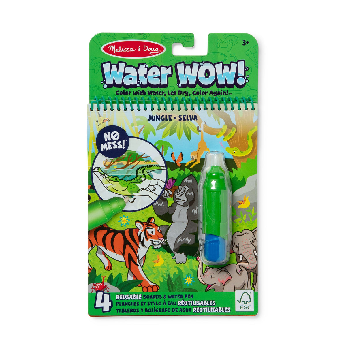 On the Go Water Wow! Water-Reveal Pad – Jungle P7