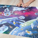 Outer Space Glow-in-the-Dark Floor Puzzle – 48 Pieces W3