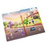 PAW Patrol Restickable Puffy Stickers - Big Truck Pups X8