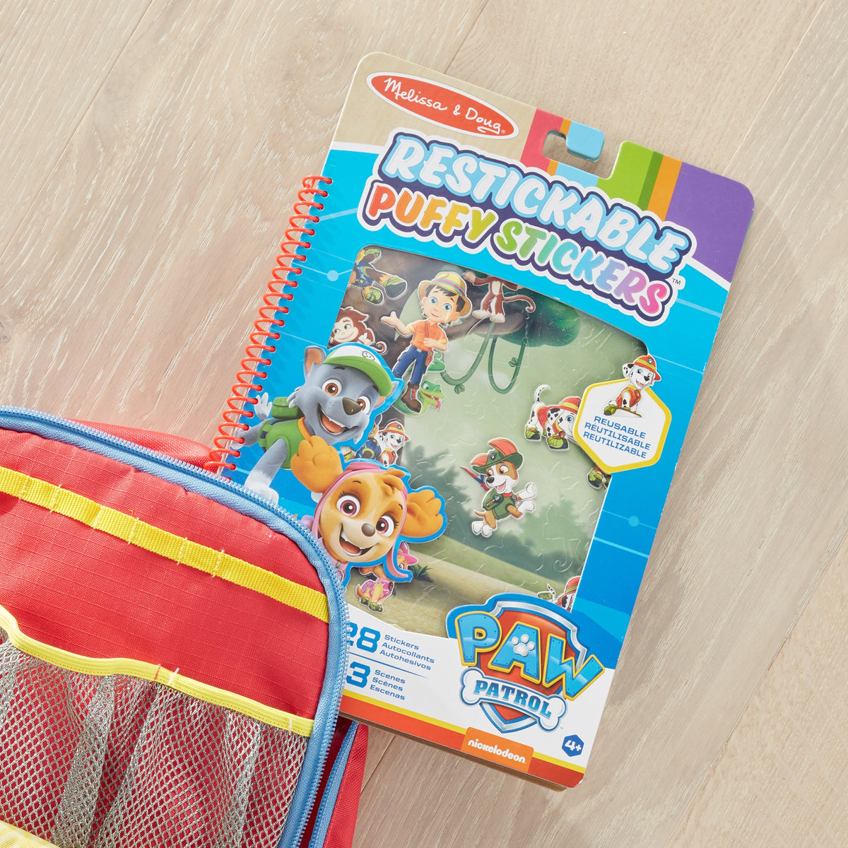 PAW Patrol Restickable Puffy Stickers - Jungle N8