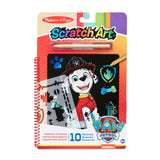PAW Patrol Scratch Art Pad - Marshall Z6