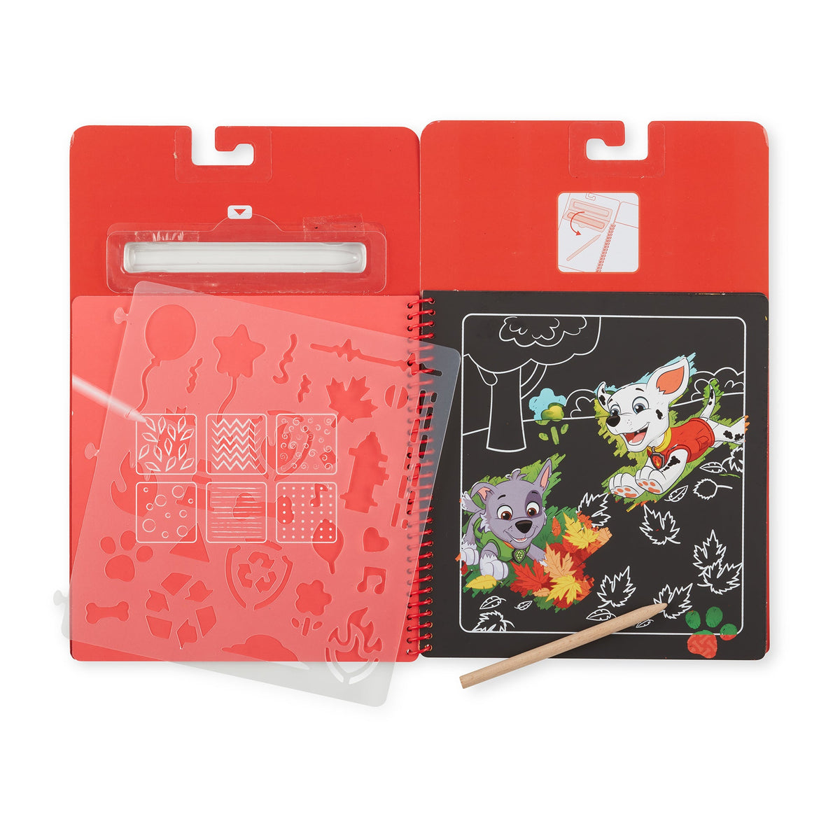 PAW Patrol Scratch Art Pad - Marshall Z6