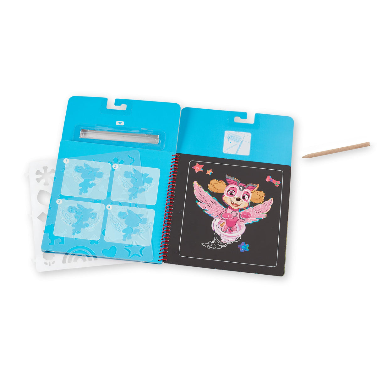 PAW Patrol Scratch Art Pad - Skye U0