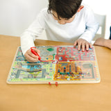 PAW Patrol Wooden 4-in-1 Magnetic Wand Maze Board I3