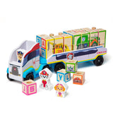 PAW Patrol Wooden ABC Block Truck U6