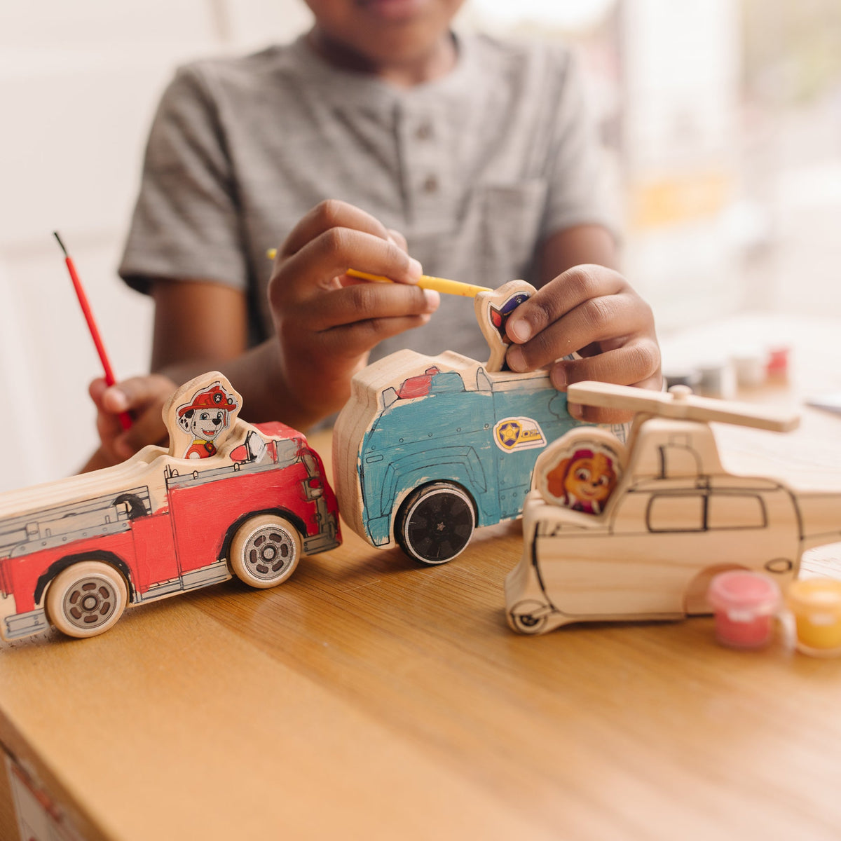 PAW Patrol Wooden Craft Kit - Vehicles H6