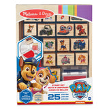 PAW Patrol Wooden Stamps Activity Set H4