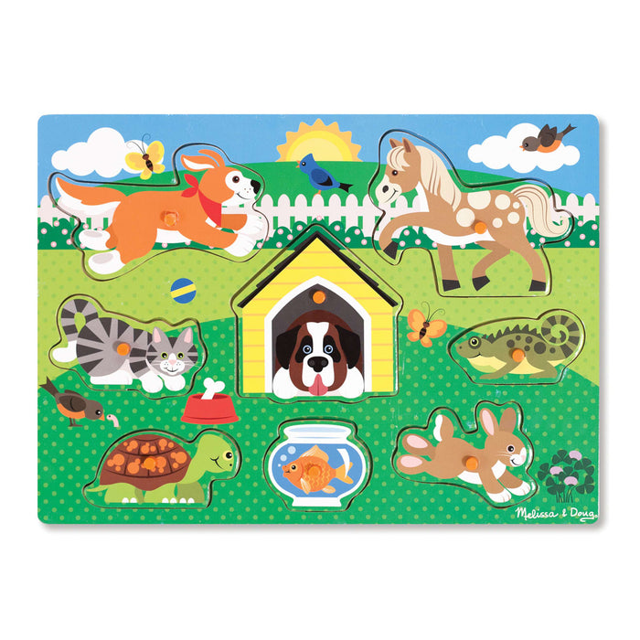 Pets Peg Puzzle - 8 Pieces H4