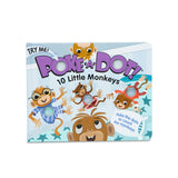 Poke-a-Dot: 10 Little Monkeys Board Book N8