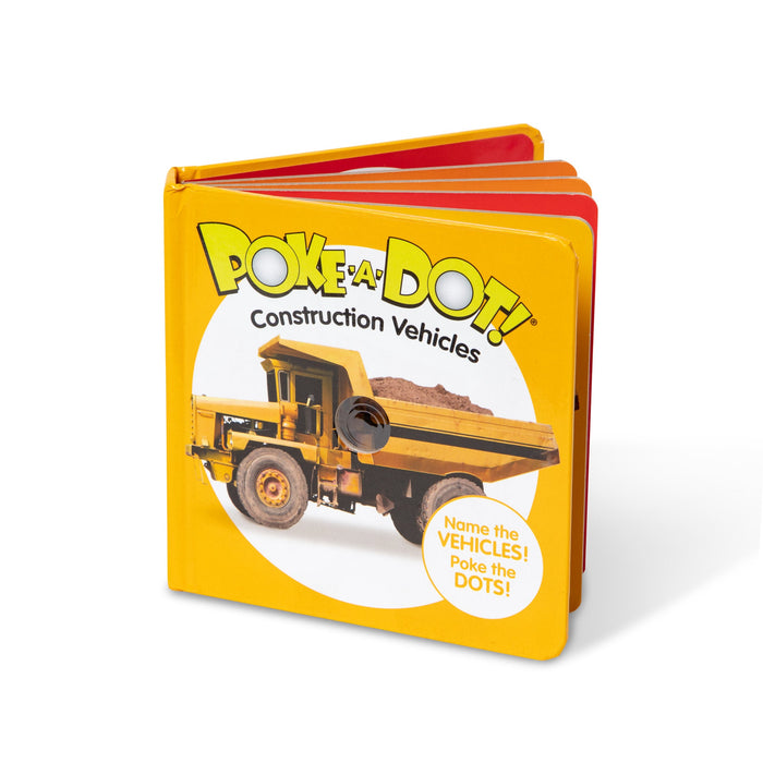 Poke-a-Dot: Construction Vehicles Board Book R1