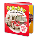 Poke-a-Dot: Emergency Vehicles Board Book M9