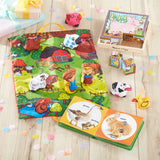 Poke-a-Dot: Farm Animal Families Board Book A1