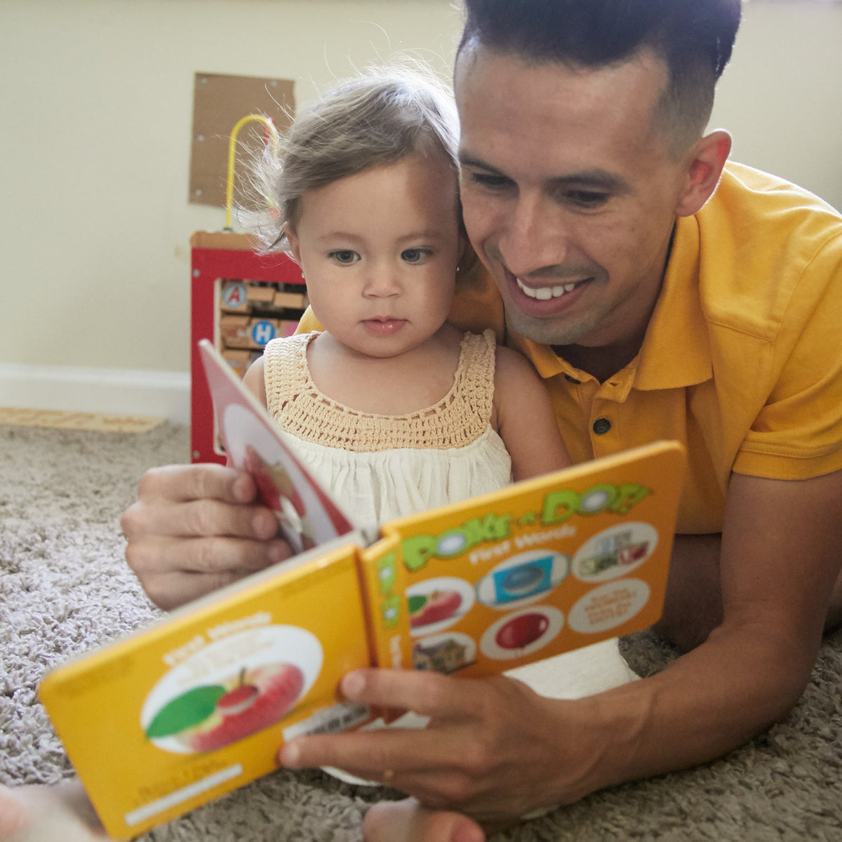 Poke-a-Dot: First Words Board Book S1