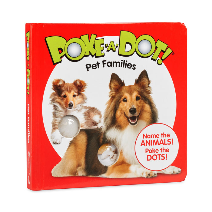Poke-a-Dot: Pet Families Board Book Y2