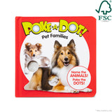 Poke-a-Dot: Pet Families Board Book Y2