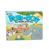 Poke-a-Dot: The Wheels on the Bus Wild Safari Board Book M2