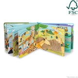 Poke-a-Dot: The Wheels on the Bus Wild Safari Board Book M2