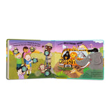Poke-a-Dot: The Wheels on the Bus Wild Safari Board Book M2