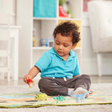 Prehistoric Playground Dinosaur Rug M1