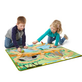 Prehistoric Playground Dinosaur Rug M1