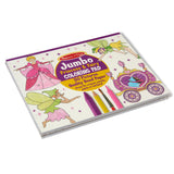 Princess, Fairy, Animals & More Coloring and Sticker Pad Bundle H8